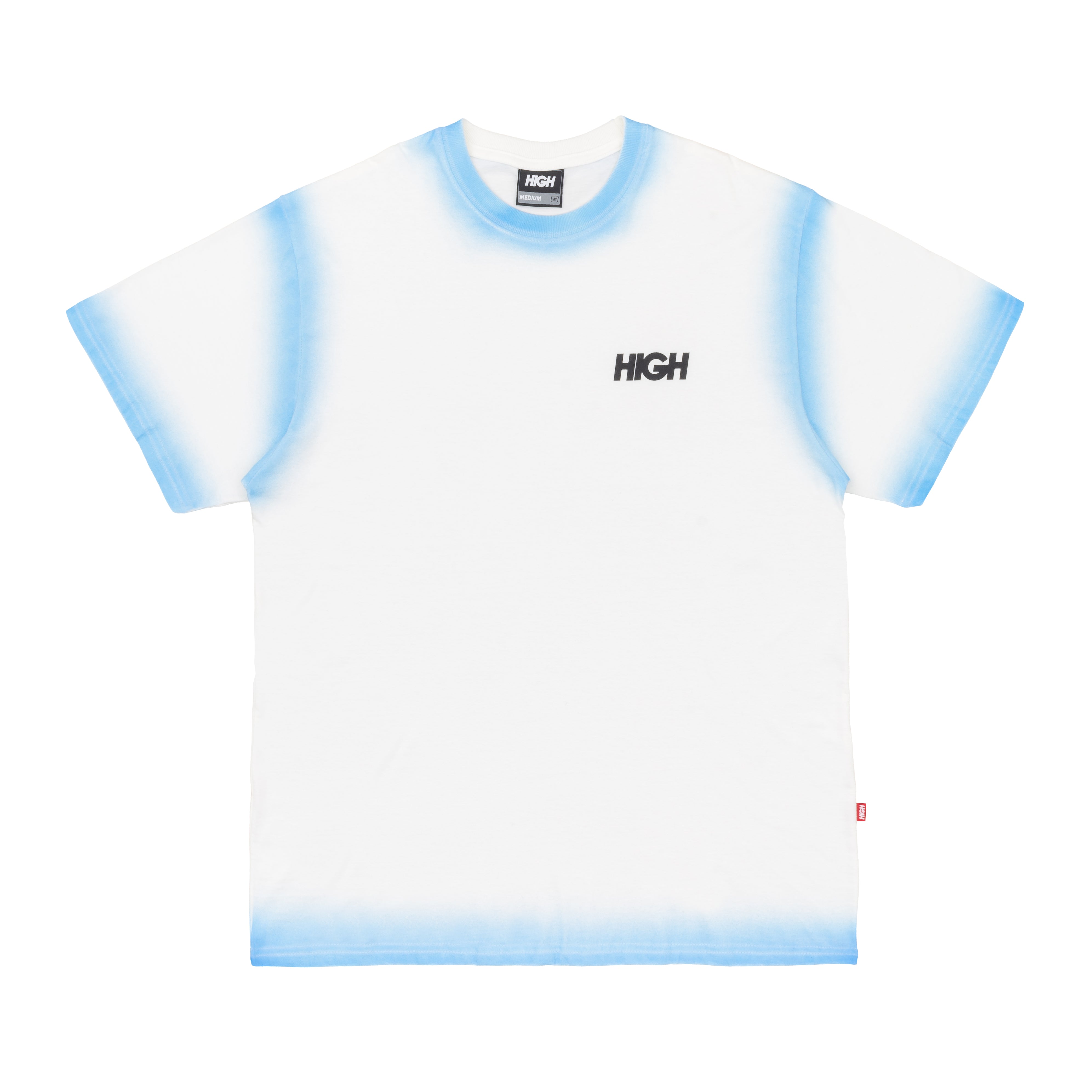 HIGH - Camiseta Bleached Logo "White" - THE GAME